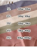                                                          【Preorder】40kg-100kg High-Waist 100% Cotton Panties