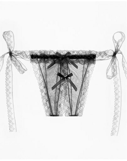                                                          【Preorder】40kg-60kg Lace-Up BackLess Briefs