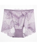                                                          【Preorder】Plus 40kg-100kg Fresh Leaf Patterned Briefs