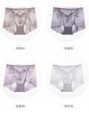                                                          【Preorder】Plus 40kg-100kg Fresh Leaf Patterned Briefs
