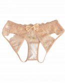                                                          【Preorder】40kg-60kg Backless Mini Bell Lace Panties
