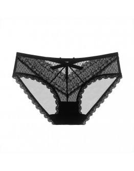                                                                【READY STOCK】Ribbon Lace Sexy Lingeries Panties