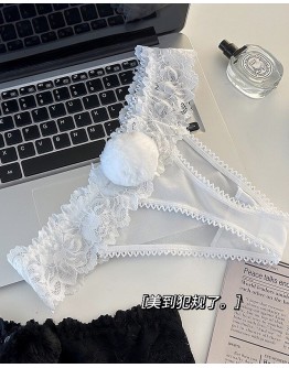                                                          【Preorder】40kg-55kg Ribbon Lace T-Back