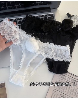                                                          【Preorder】40kg-55kg Ribbon Lace T-Back