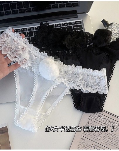                                                          【Preorder】40kg-55kg Ribbon Lace T-Back