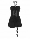                                                         【Preorder】45kg-60kg Off-The-Shoulder Fitted Dress