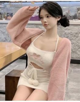         Free Shipping Velvet Outwear / Embroidery Fitted Dress