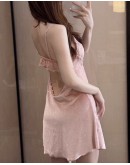                                                          【Preorder】Galaxy Chain Velvet Pajamas Dress /Kimono