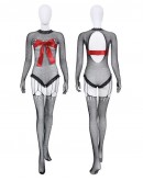                                                          【Preorder】40kg-65kg Red Ribbon Body-Suit Stockings