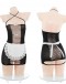                                                          【Preorder】40kg-65kg Apron Easy-Tear Erotic Lingerie Set