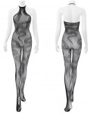                                                         【Preorder】40kg-70kg Halter-Neck Body-Suit Stocking