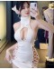                                                          【Preorder】40kg-60kg Halter-Neck Lace-Up Knit Sexy Lingerie Dress