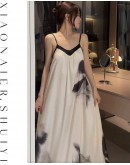                                                          【Preorder】35kg-65kg Ice Silk Bra Pads Long-Dress/ Long-Kimono