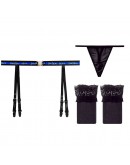                                                          【Preorder】40kg-60kg Faux Pearl High-Waist Stocking+ T-Back