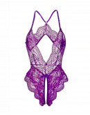                                                          【Preorder】40kg-70kg Thin Lace Backless Body-Suit