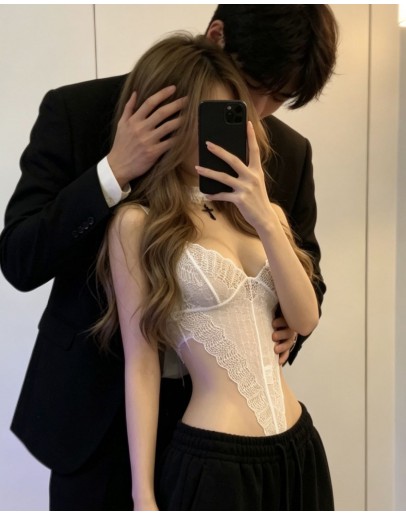                                                          【Preorder】40kg-60kg Thin Body-Suit Sexy Lingeries