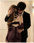                                                          【Preorder】40kg-55kg Ribbon Night Dress+ T-Back