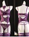                                                          【Preorder】40kg-55kg Purple Lace Bikini Sexy Lingeries