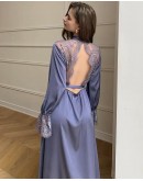                                                          【Preorder】40kg-70kg Ice Silk Long-Line Robe Kimono