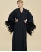                                                          【Preorder】40kg-80kg Long-Line Feather Flared Sleeved Rode Kimono