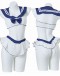                                                          【Preorder】40kg-60kg Navy Elastic Sexy Lingeries Bikini