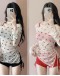                                                          【Preorder】35kg-75kg Ribbon Bikini Pads Swim Set With Tops
