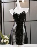                                                          【Preorder】40kg-68kg Velvet Flora Patterned Night Dress/ Kimono