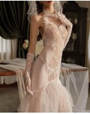                                                          【Preorder】40kg-55kg Wedding Bride Style Home Dress Set