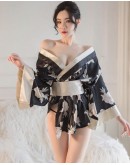                                                          【Preorder】40kg-75kg Loose Kimono Belt Night Dress+T-Back