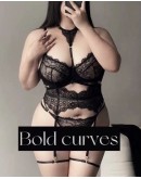                                                          【Preorder】40kg-80kg Plus Lace Halter-Neck Bikini Set