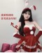                                                          【Preorder】40kg-55kg Korea Velvet Cos Rabbit Christmas Dress