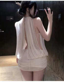                                                          【Preorder】40kg-55kg Off-The-Shoulder Sexy Lingerie's Dress