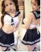                                                          【Ready Stock】Cosplay Back-Lace-Up Tops With Skirt Sexy Lingeries