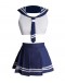                                                          【Ready Stock】Cosplay Back-Lace-Up Tops With Skirt Sexy Lingeries