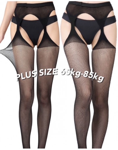                                                          【Ready Stock】Plus Waist-Stockings Sexy Lingeries