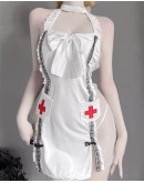                                                          【Ready Stock】Ribbon Sexy Lingeries Dress Set ( No Stockings )