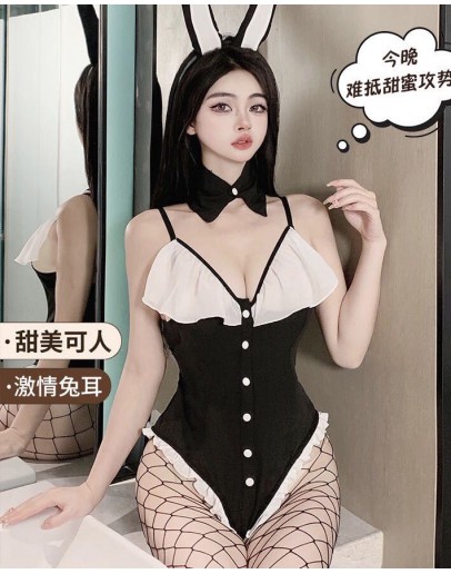                                                          【Ready Stock】The Rabbit Sexy Lingeries Set