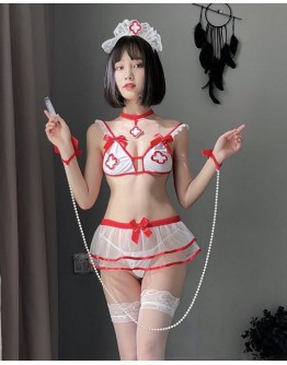                                                         【Ready Stock】Cosplay Skirt Sexy Lingeries Set