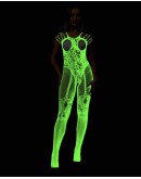                                                          【Preorder】Camisole Fluorescent Body-Suit Stockings