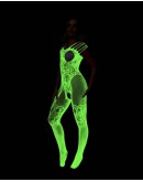                                                          【Preorder】Camisole Fluorescent Body-Suit Stockings