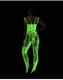                                                          【Preorder】Camisole Fluorescent Body-Suit Stockings