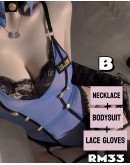                                                          【Preorder】Cosplay Body-Suit Lace Sexy Lingeries