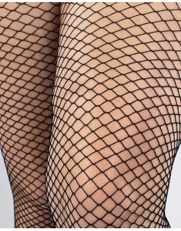                                                                【READY STOCK】50kg-90Kg High-Waist Net Stockings