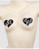                                                          【Preorder】Black Lace Sexy Lingeries Nipple Covers