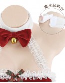                                                          【Preorder】Ribbon Bell Christmas Looks Dress Set