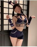                                                          【Preorder】Rabbit Cosplay Bikini Shorts Set