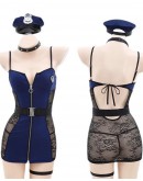                                                          【Preorder】40kg-60kg Cosplay Navy Lace Sexy Lingeries