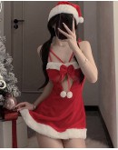                                                                【READY STOCK】40kg-60kg Christmas Dress With Hats+ T-Back