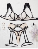                                                          【Preorder】S-L Underwire Bikini 4 In Set Sexy Lingeries