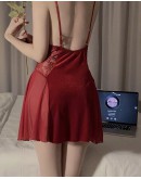                                                          【Preorder】40kg-70kg High-Quality Velvet Ribbon Pajamas Dress